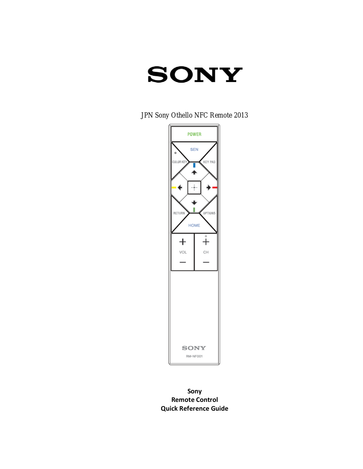 Universal Electronics YD001 User Manual