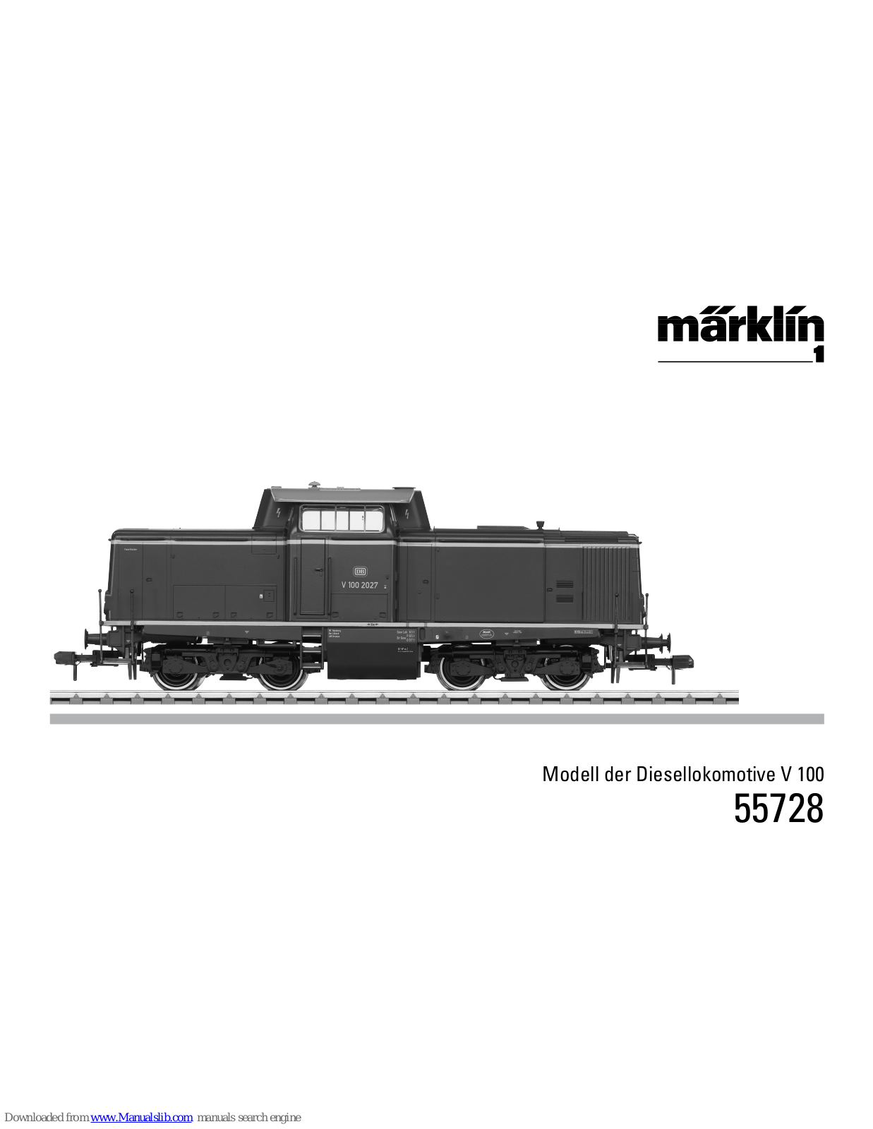 marklin 55728, 55333 User Manual - ManualMachine.com