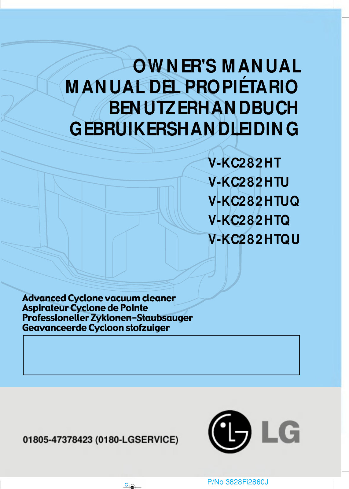 LG V-KC282HT User Guide