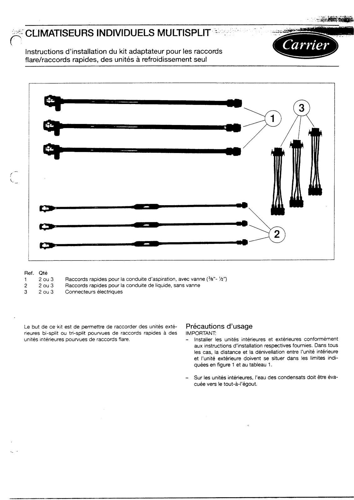 Carrier 38VARACC User Manual