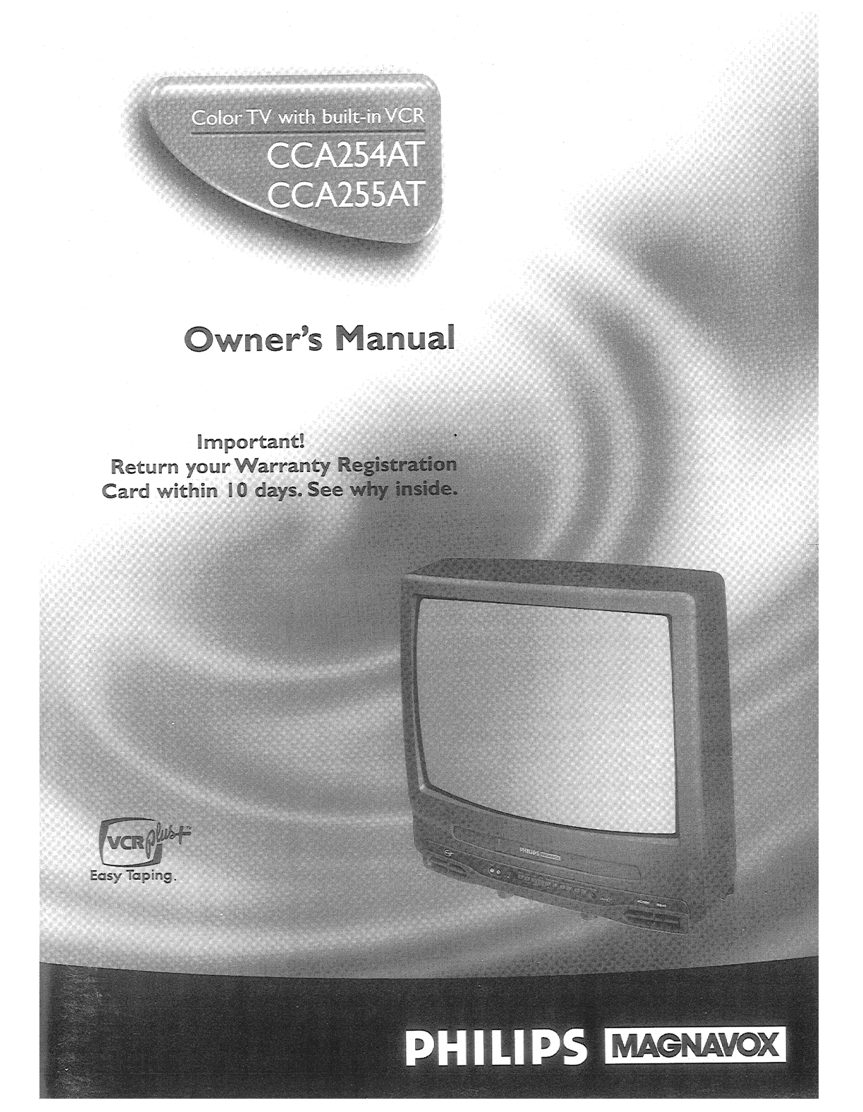 Magnavox CCA254AT User Manual