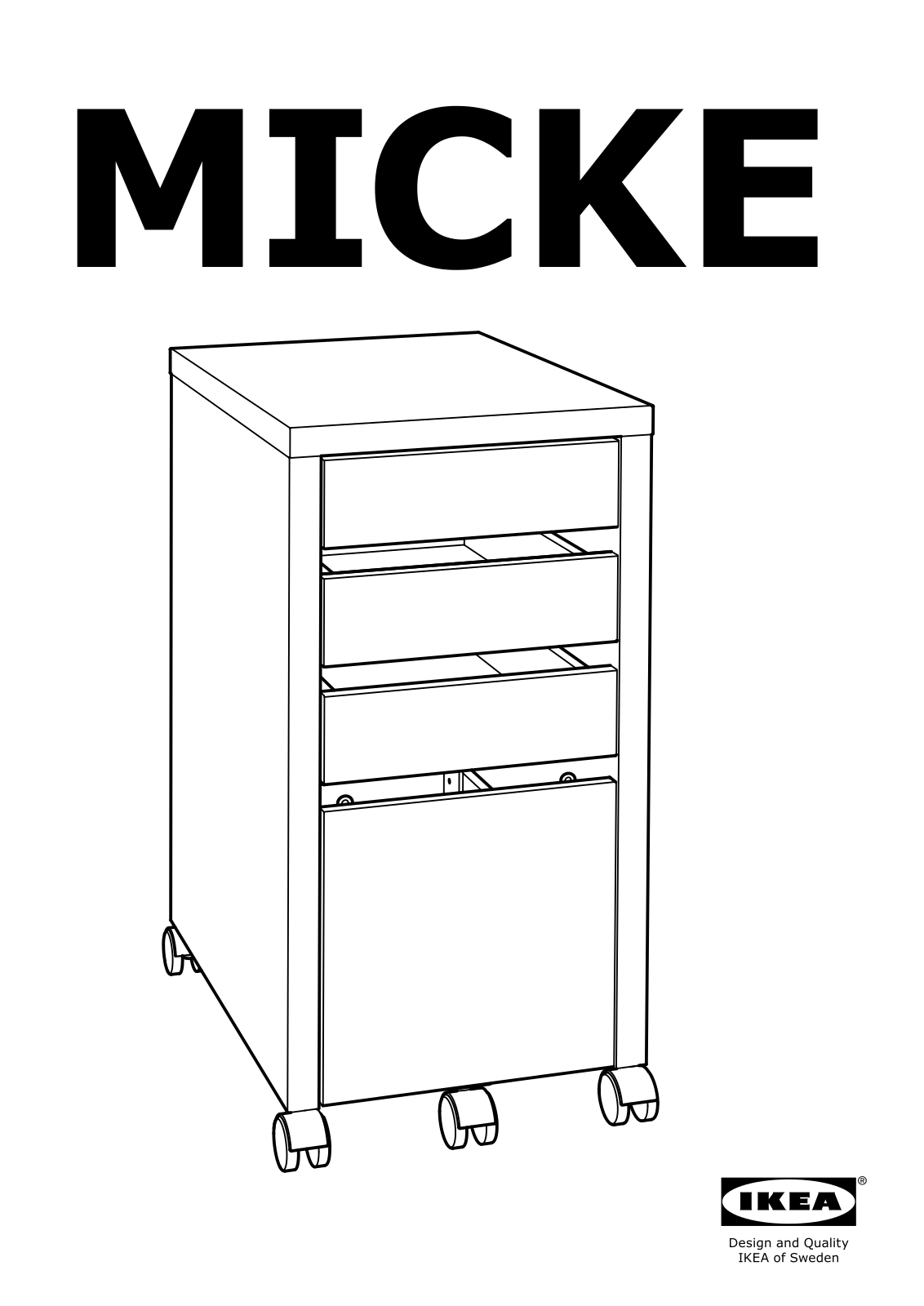 Ikea 40244751 Assembly instructions