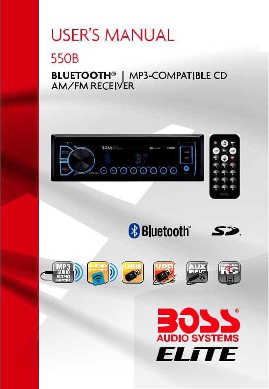BOSS 550B User Manual