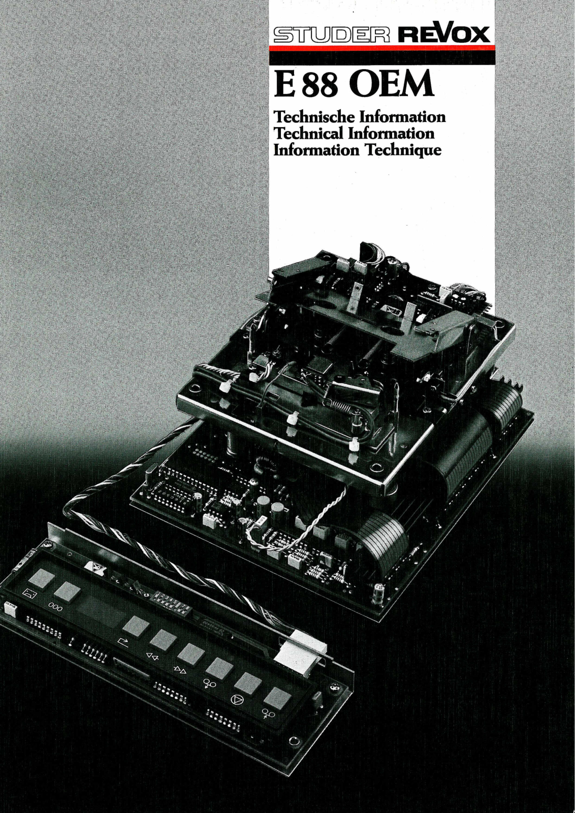 Revox E-88-OEM Service manual