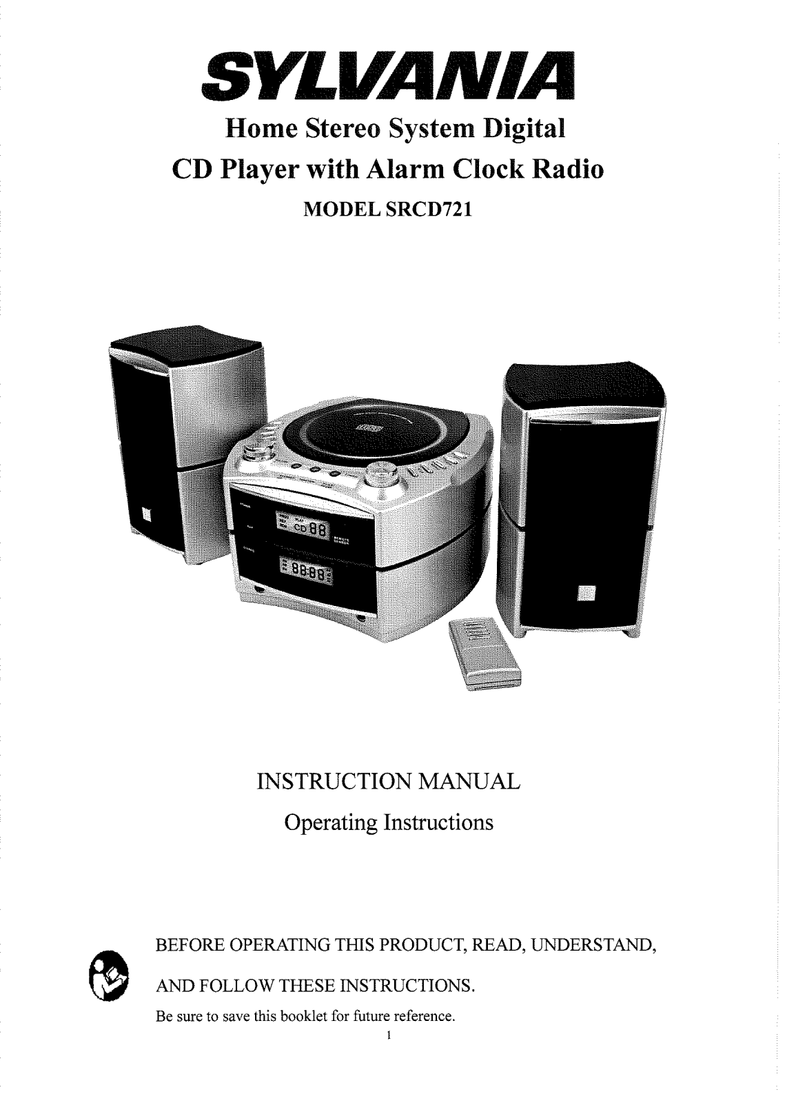 CURTIS SRCD721 User Manual