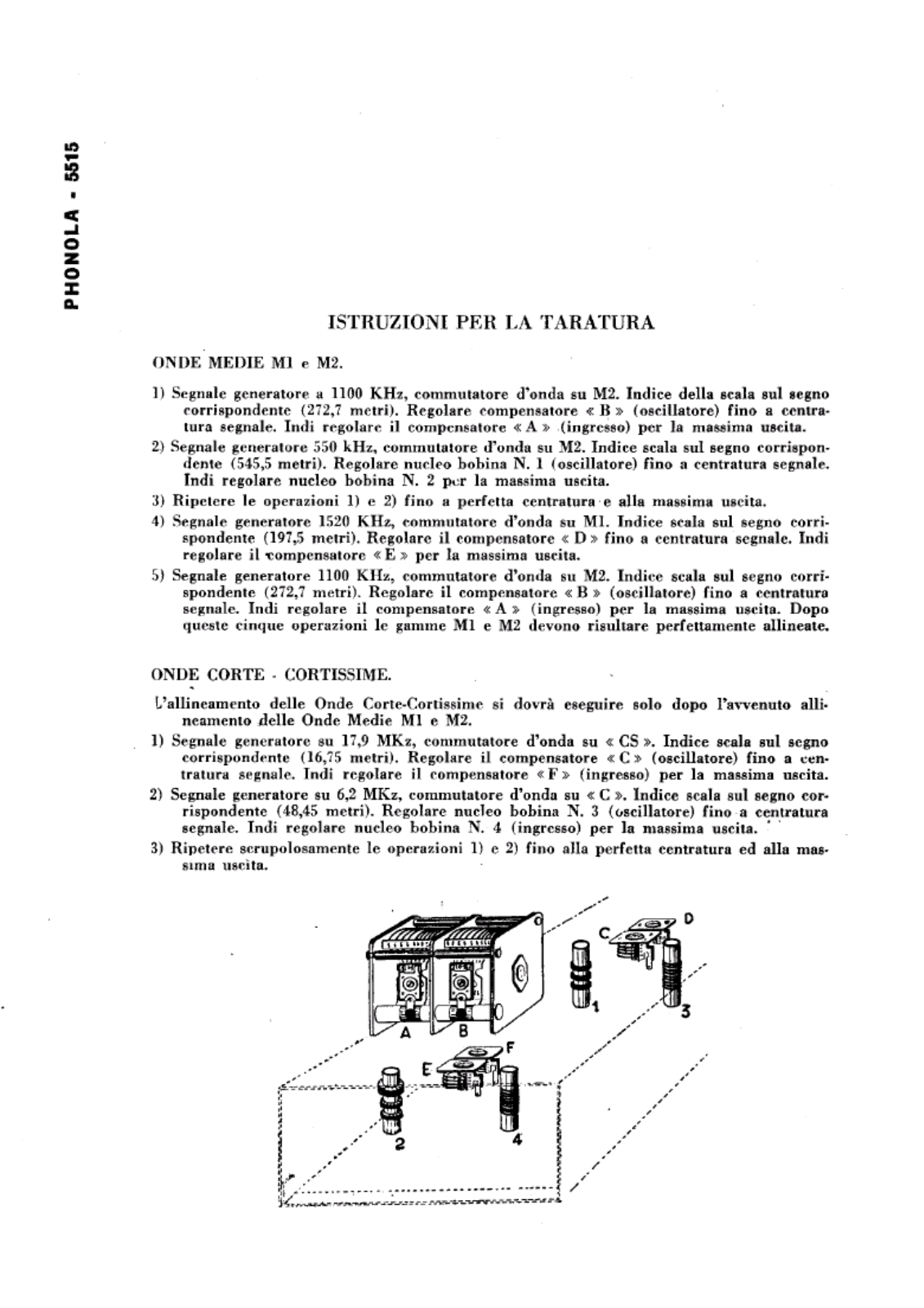 Phonola 5515, 5515a schematic - ManualMachine.com