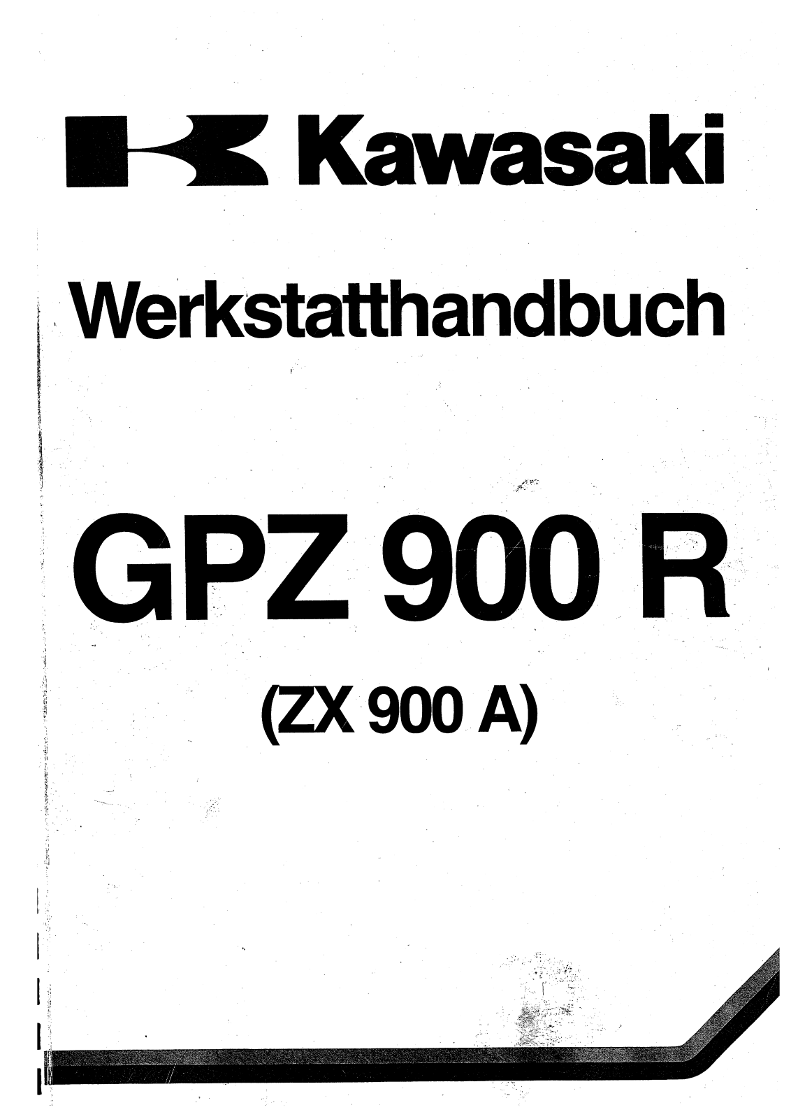 Kawasaki GPZ900R, ZX900A Service Manual