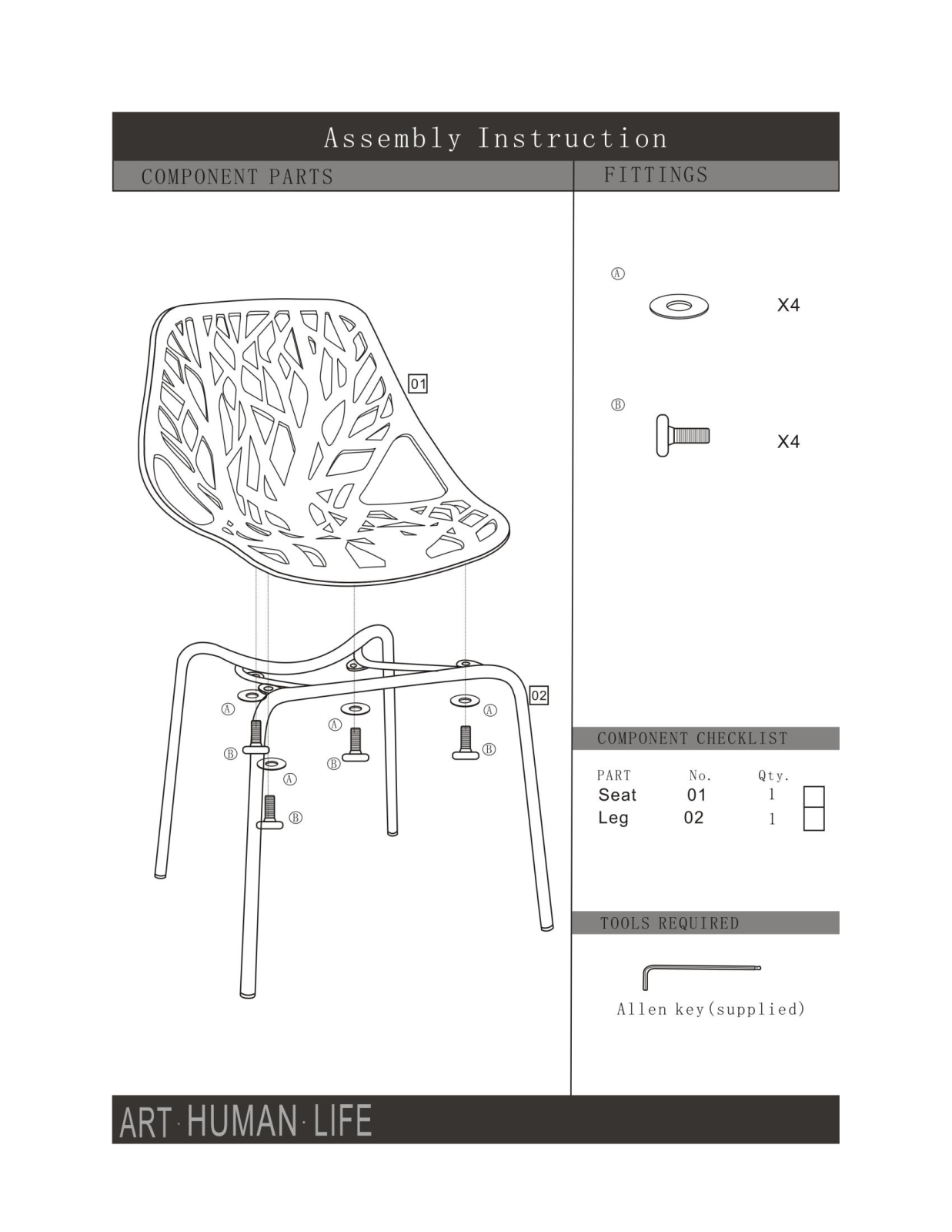 Wrought Studio W005485206 Installation & Assembly - ManualMachine.com
