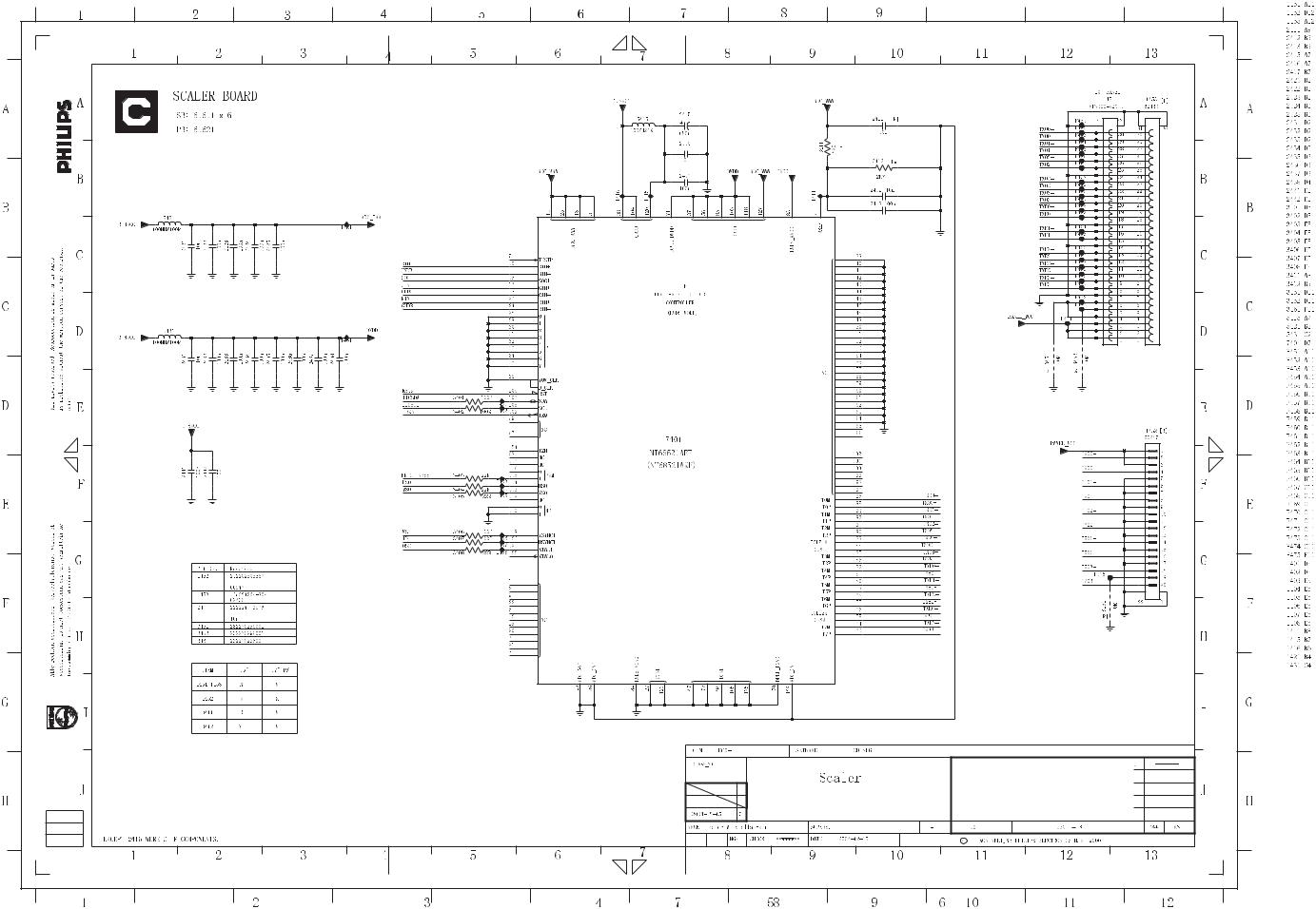 Philips 150S6, 170S6 Schematic