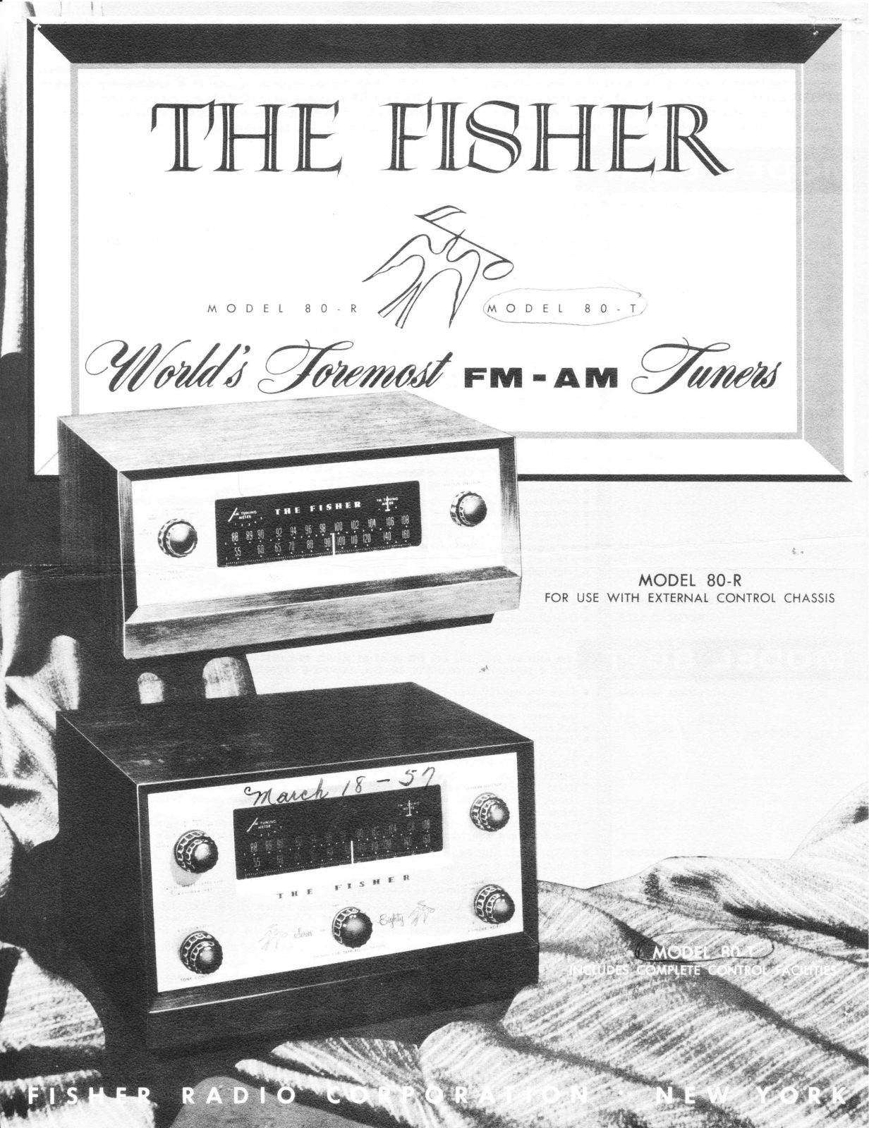 Fisher 80-T Brochure