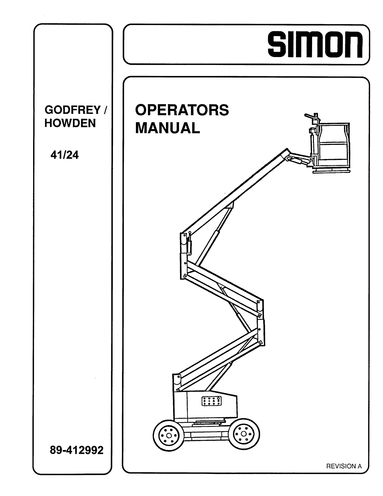 Genie 41/24 Operator's Manual - ManualMachine.com