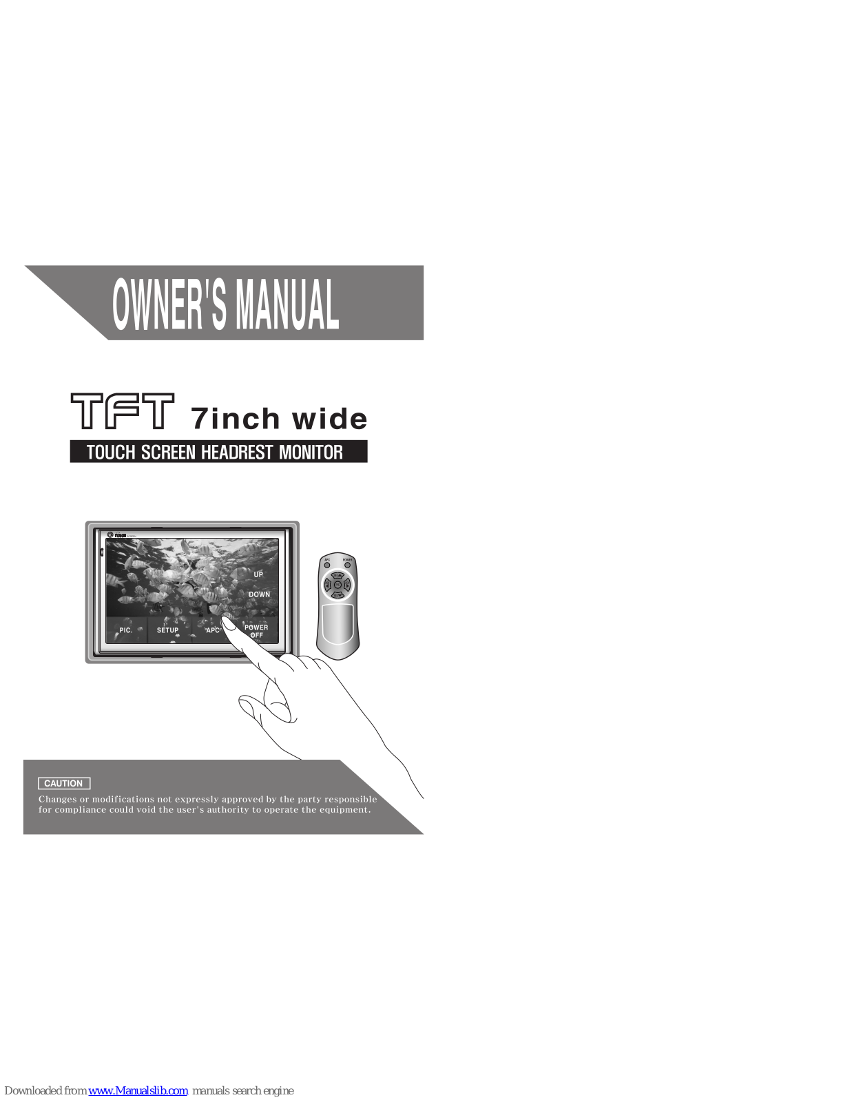 Soundstream VHR-72TS User Manual