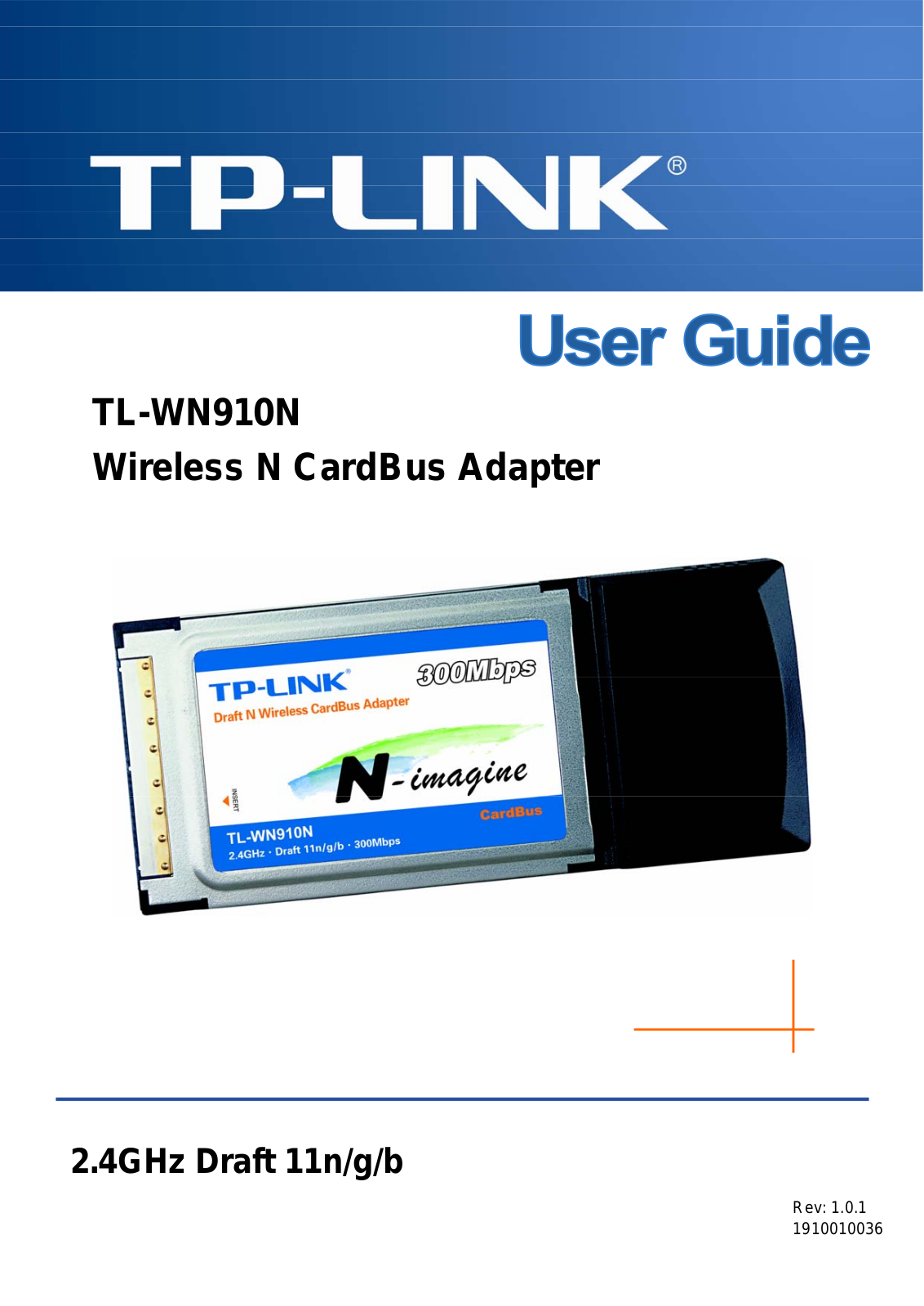 TP Link WN910N User Manual