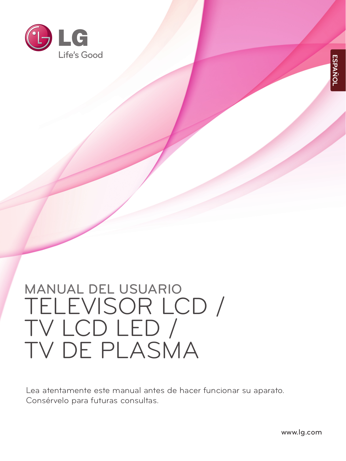 Lg 26LD320C User Manual