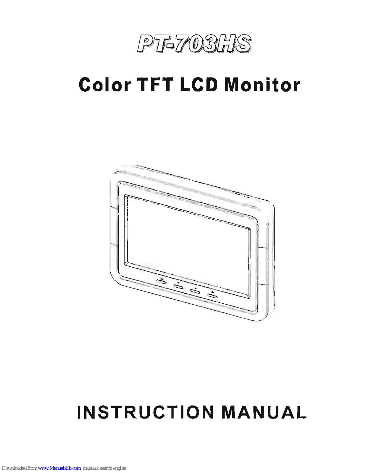 Power Acoustik PT-703HS Owner's Manual