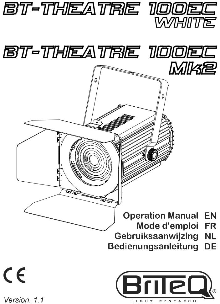 Briteq BT-Theatre 100EC MK2 Service Manual