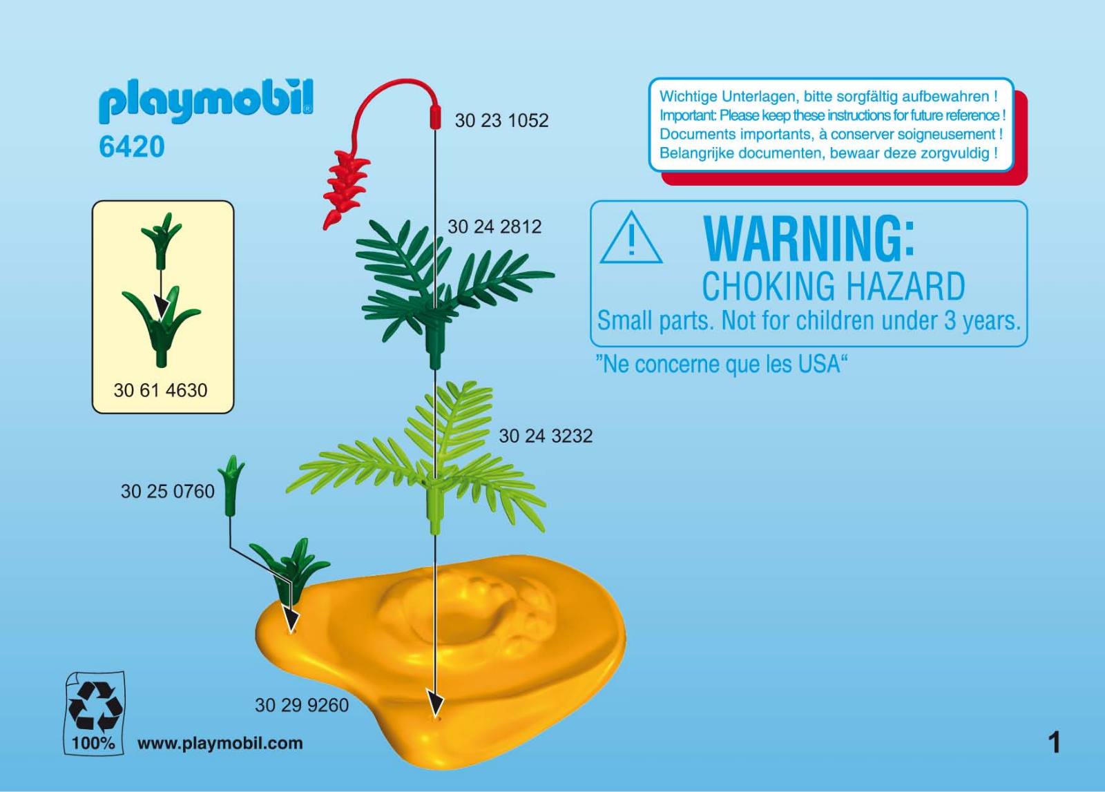 Playmobil 6420 Instructions