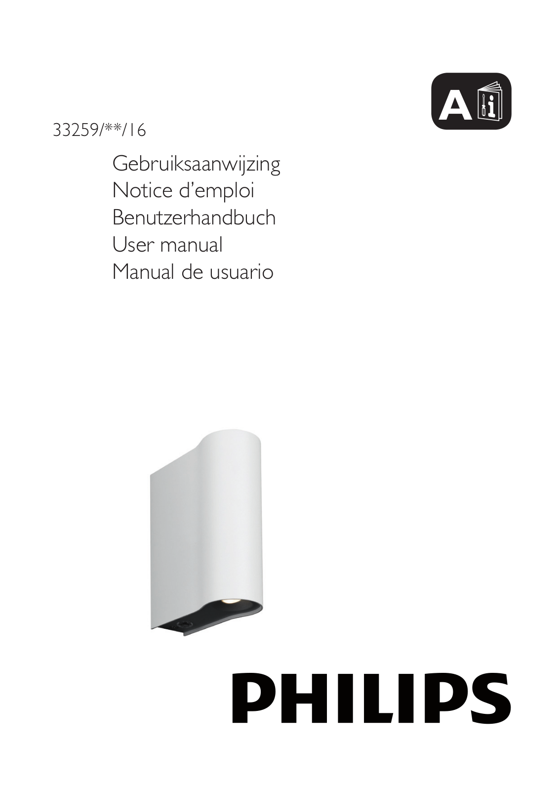 Philips 33259/**/16 User manual