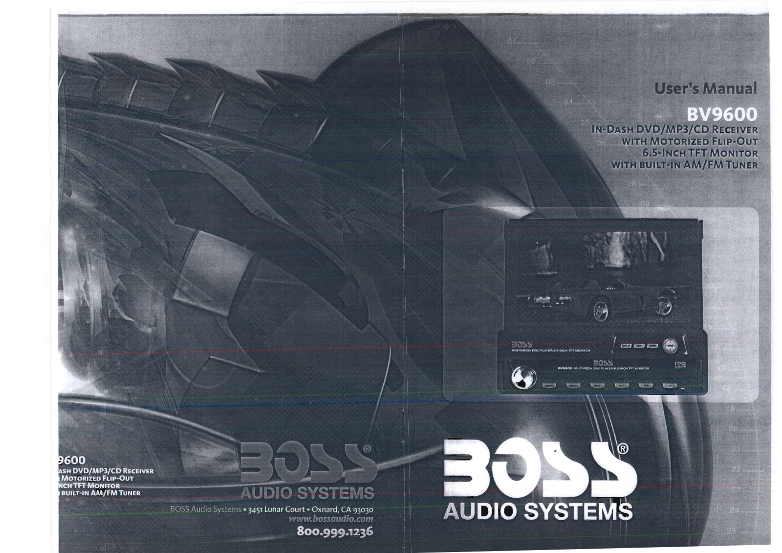 BOSS BV9600 User Manual