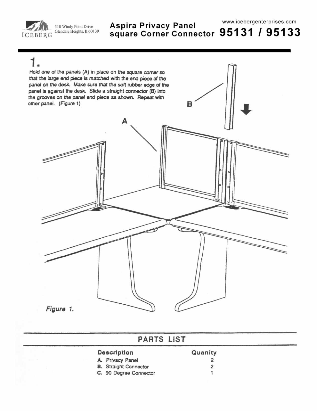 Iceberg 95131 User Manual