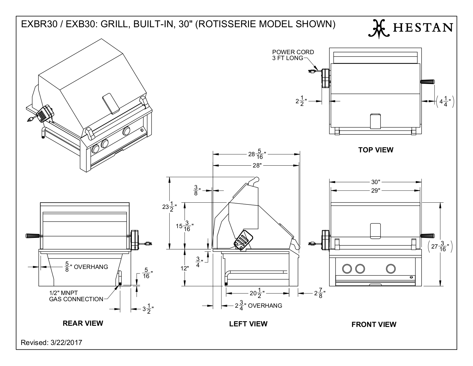 Hestan ECD30BU User Manual