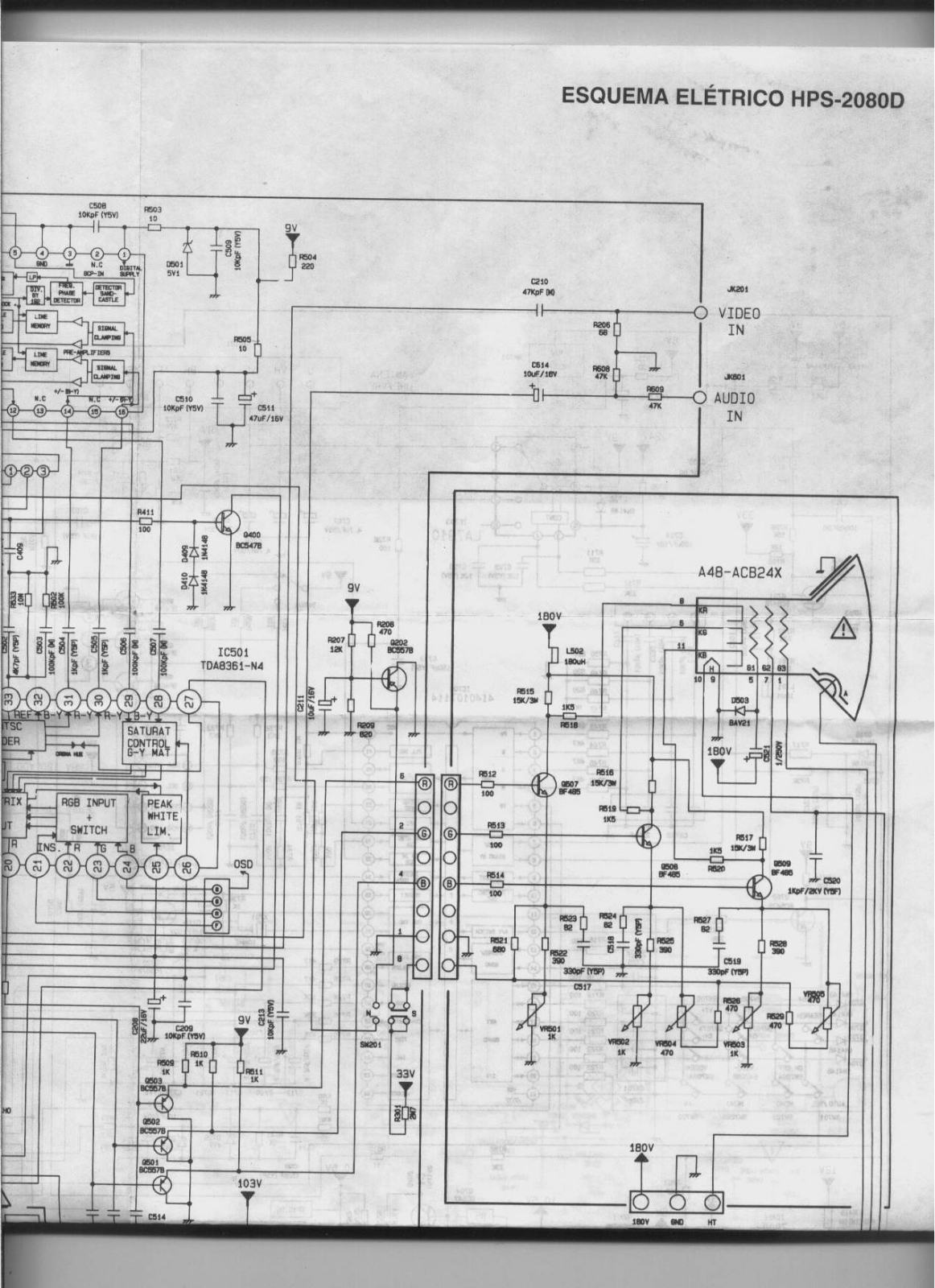 CCE HPS-2080D Diagram