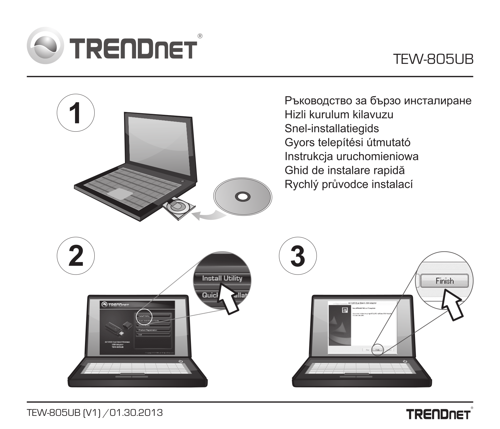 TRENDnet TEW-805UB User Manual