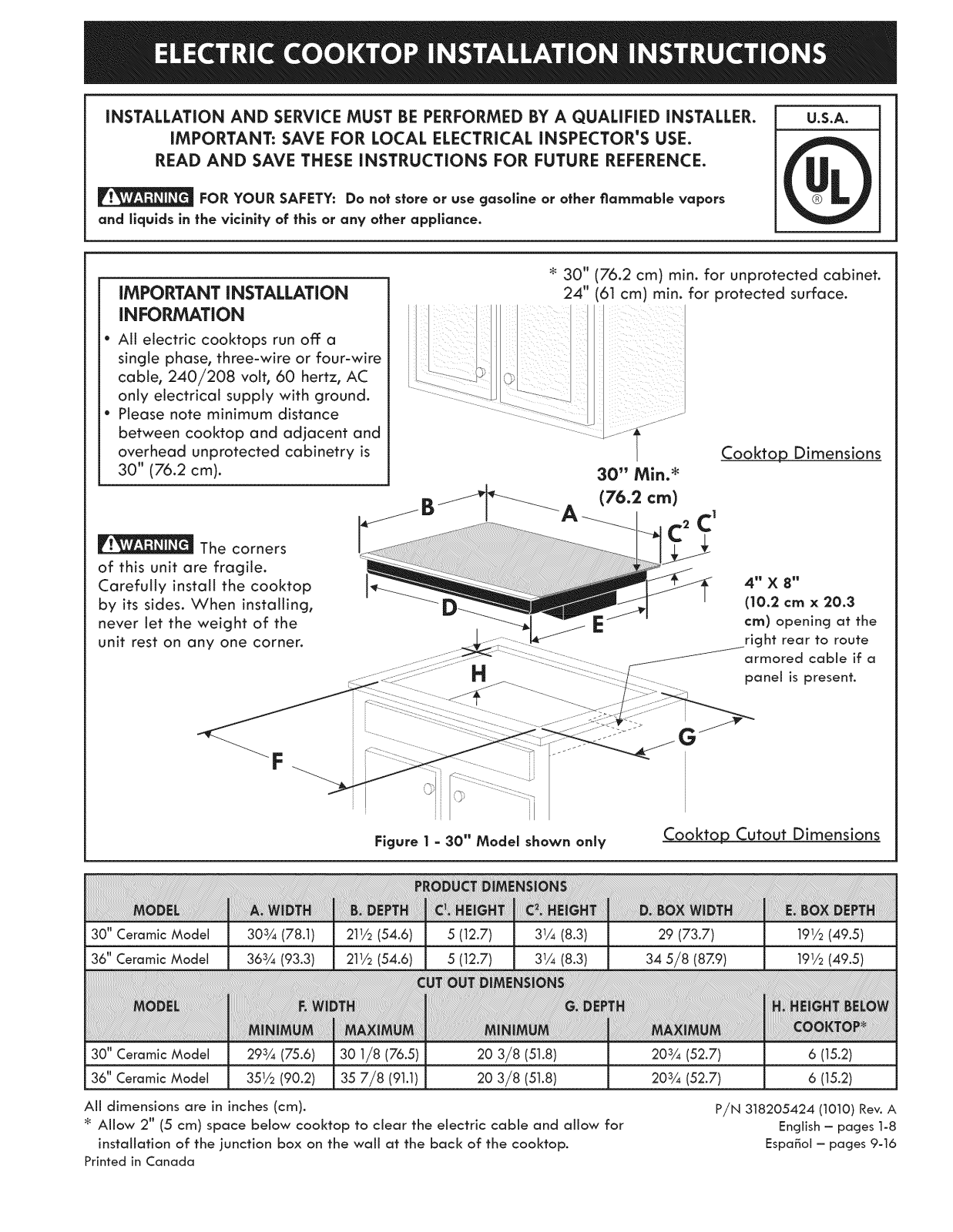 Kenmore 79044223100, 79044223101, 79044229100, 79044229101 Installation Guide - ManualMachine.com
