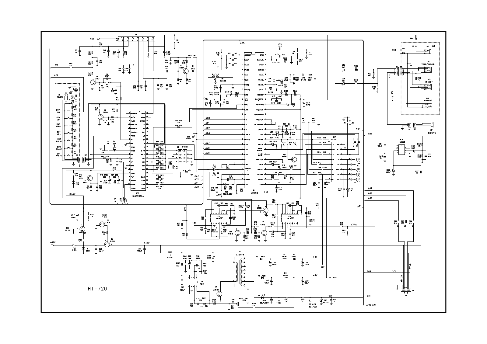 MIYOTA HT-720 Schematic - ManualMachine.com