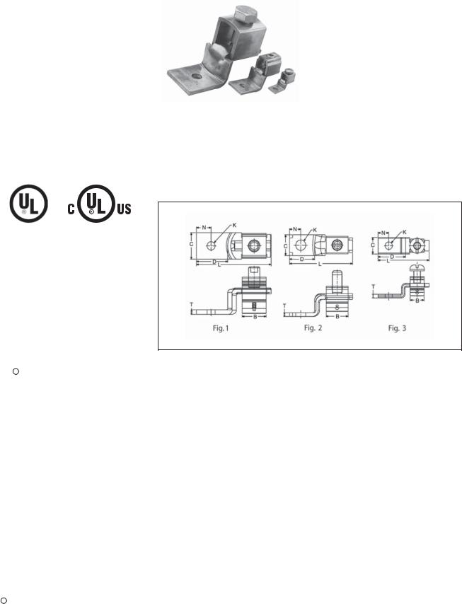 Burndy KLU Catalog Page