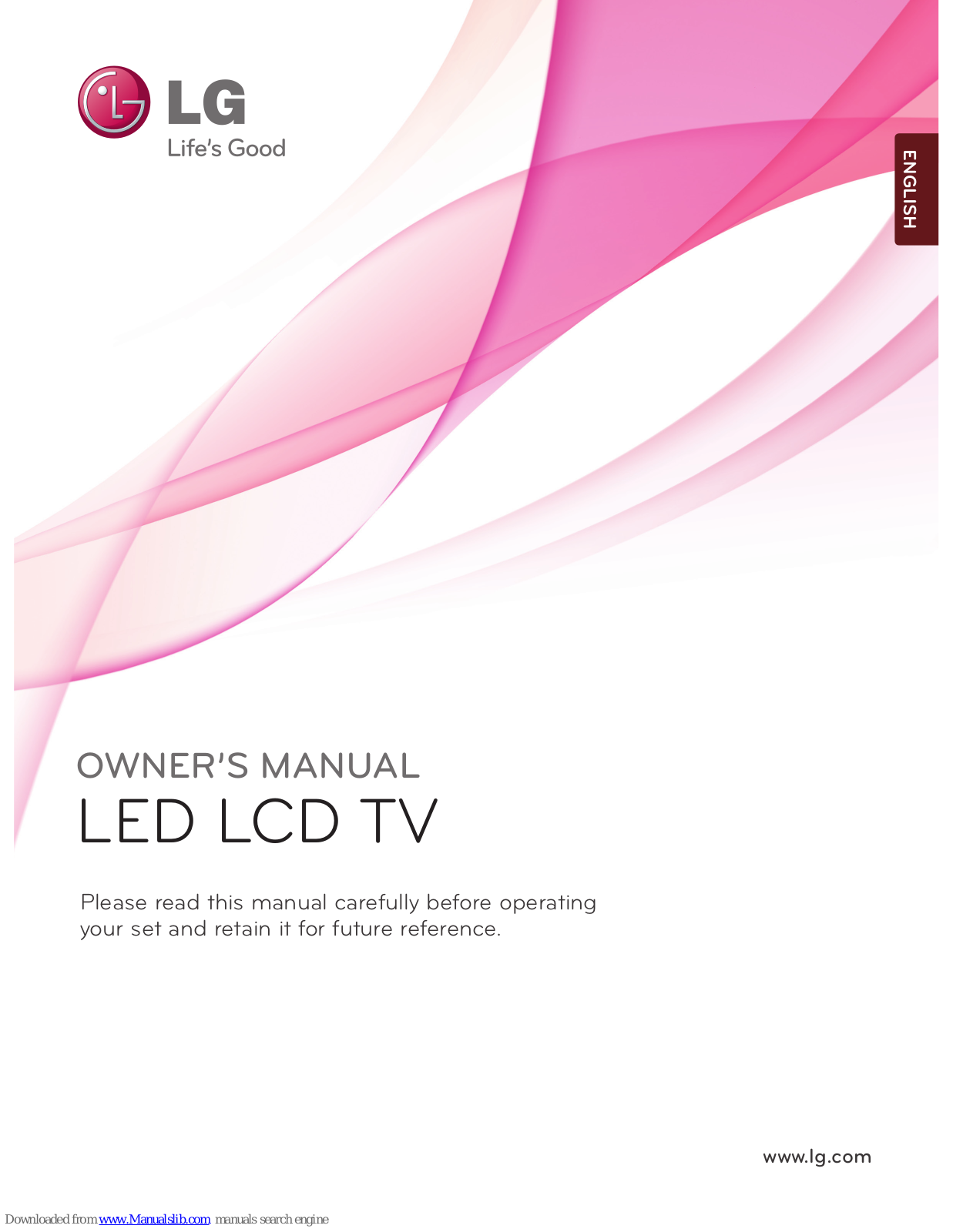 LG 47LEX89-ZA, 55LEX8-ZA, 55LEX8N-ZA, 55LEX89-ZA, 47LX9500-ZA Owner's Manual