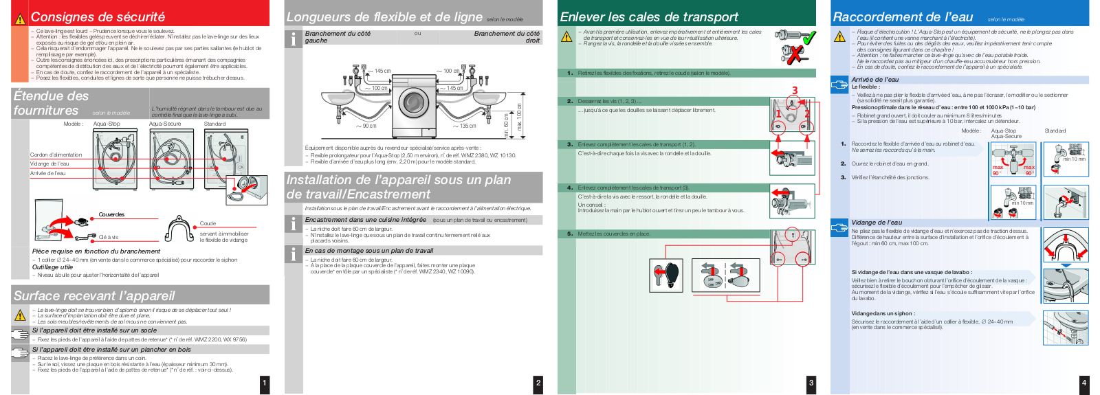 SIEMENS WM16E490 User Manual