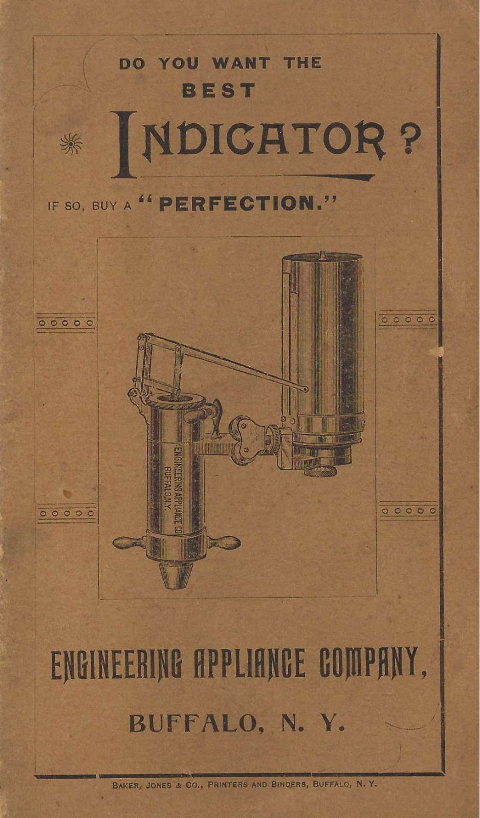 Engineering Appliance Perfection Steam Engine Indicator Accessories - ManualMachine.com
