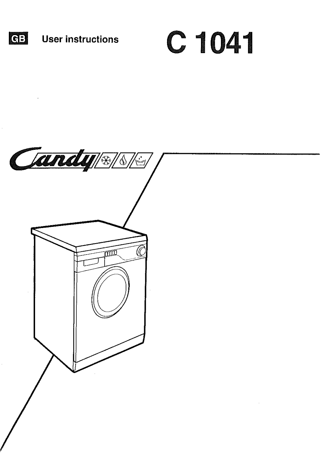 Candy C 1041 User Manual