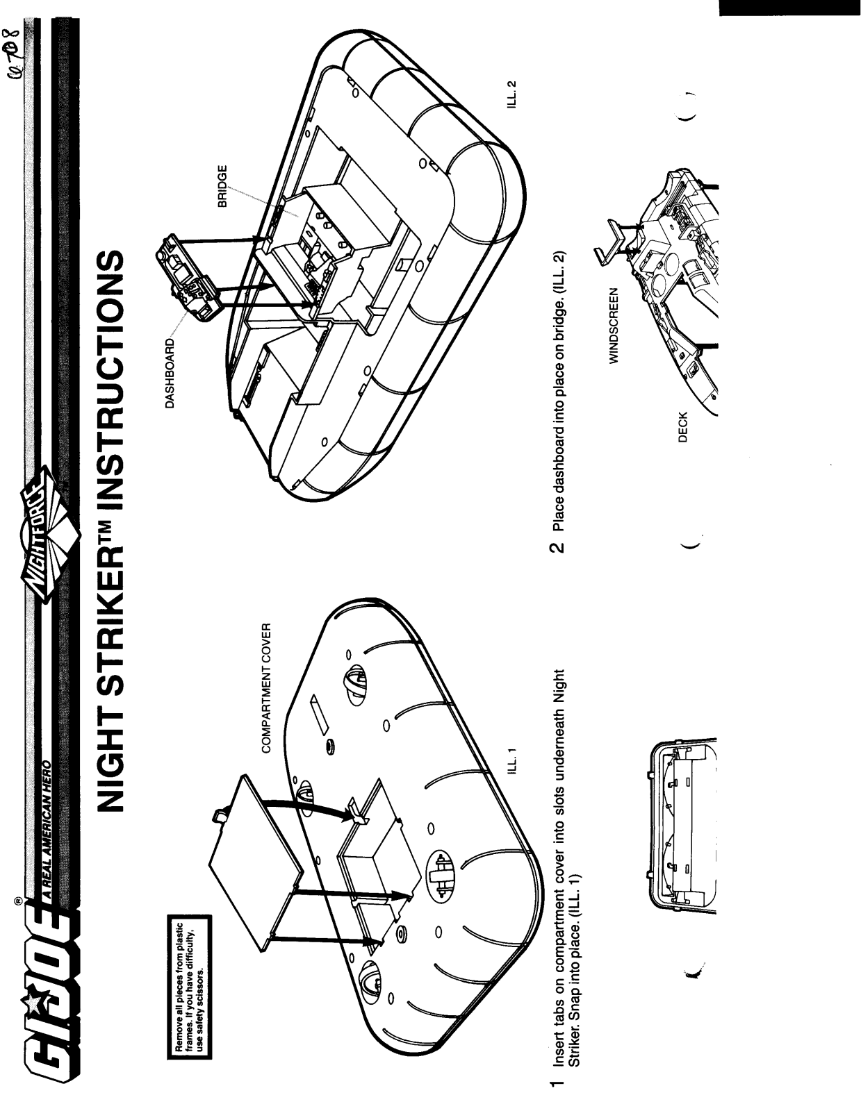 HASBRO GIJoe Night Striker User Manual