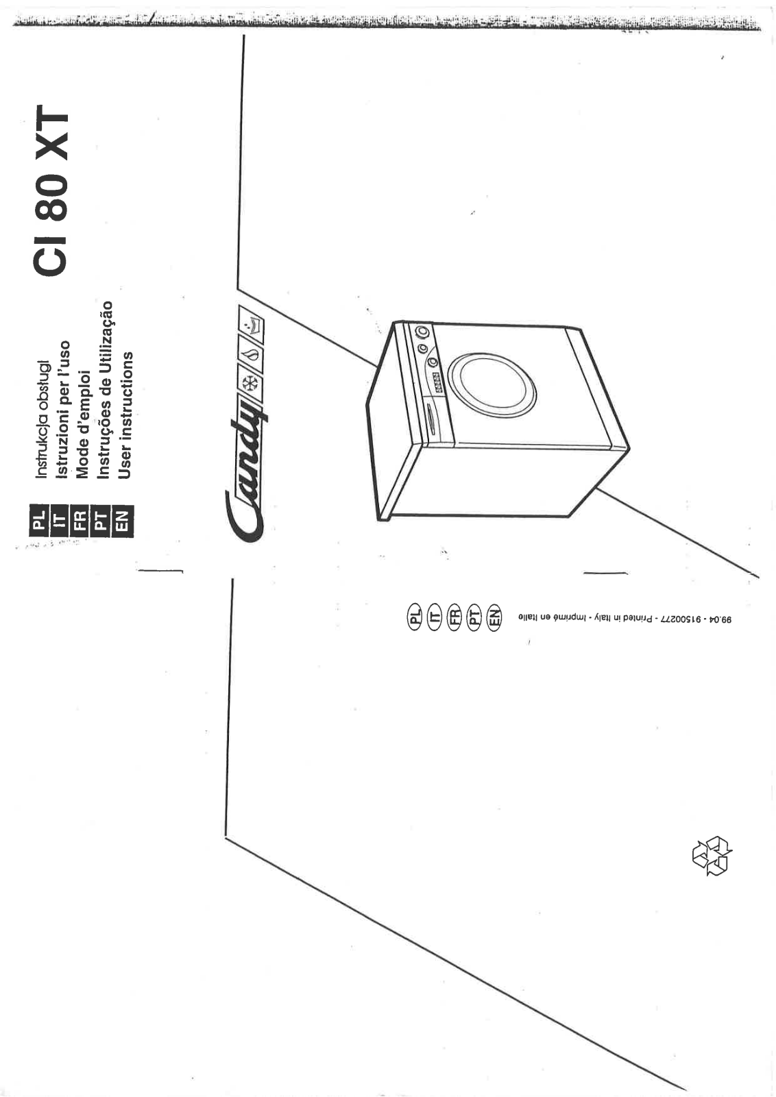 Candy CI 80 XTR User Manual