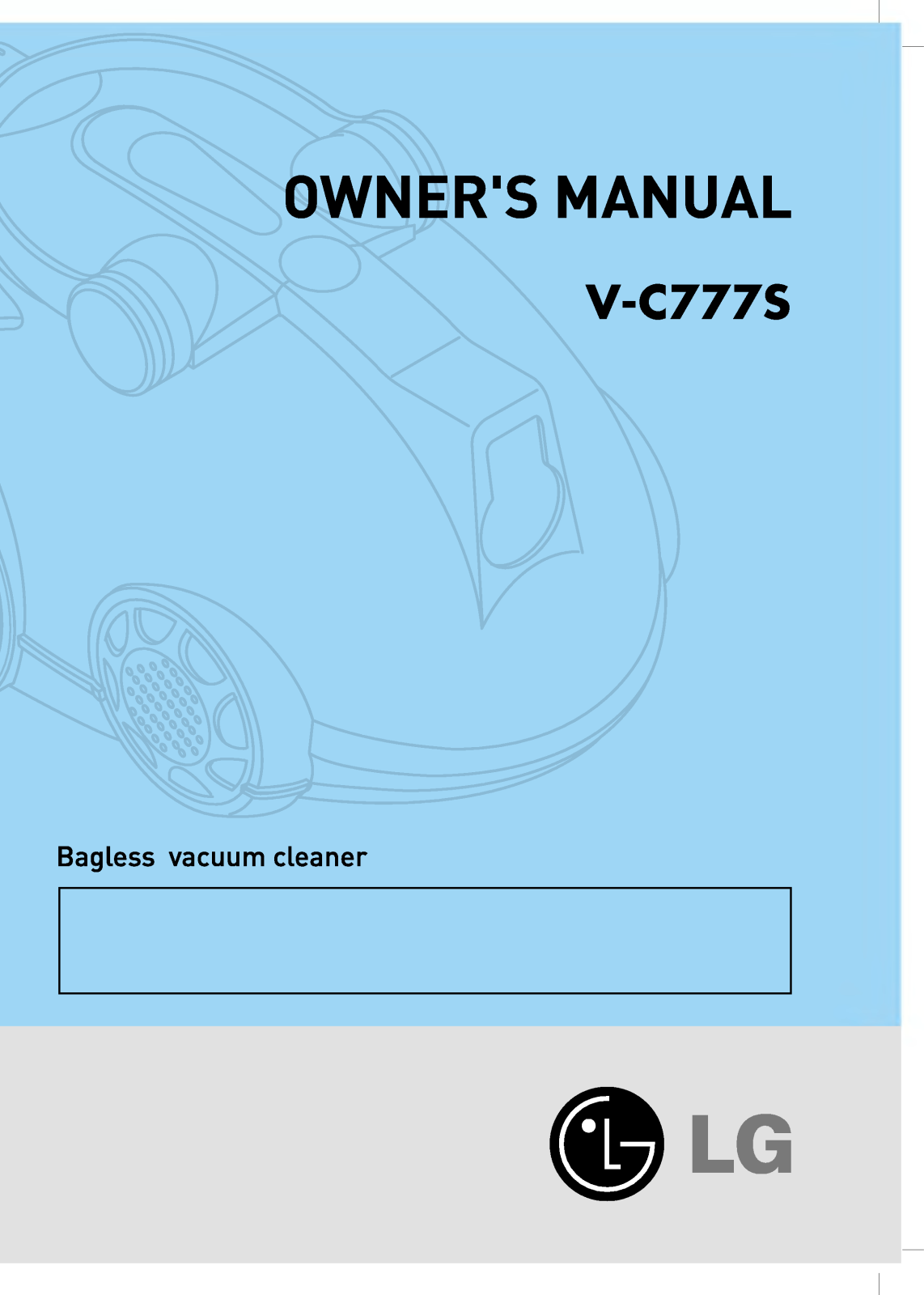 LG V-C777S User Manual