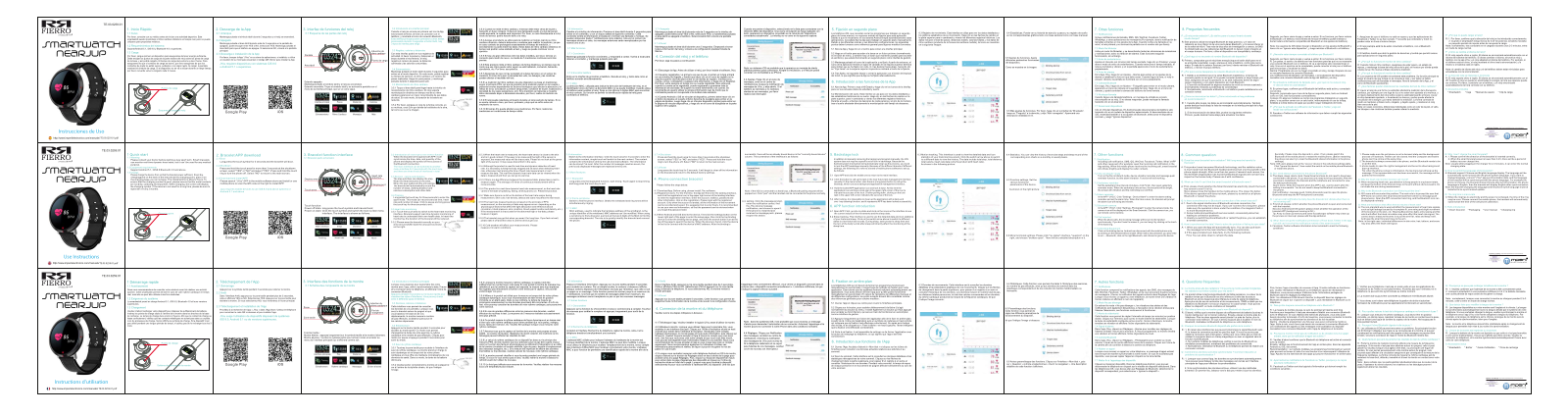 imperii electronics SmartWatch Nearjup Instruction Manual