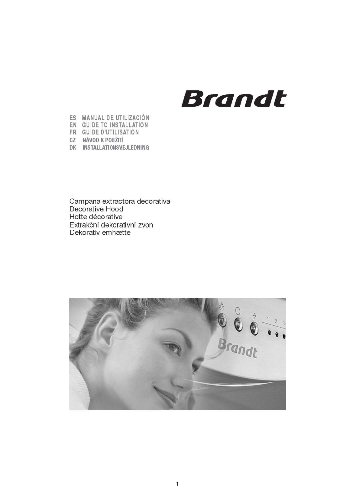 Brandt AD1519X User Manual