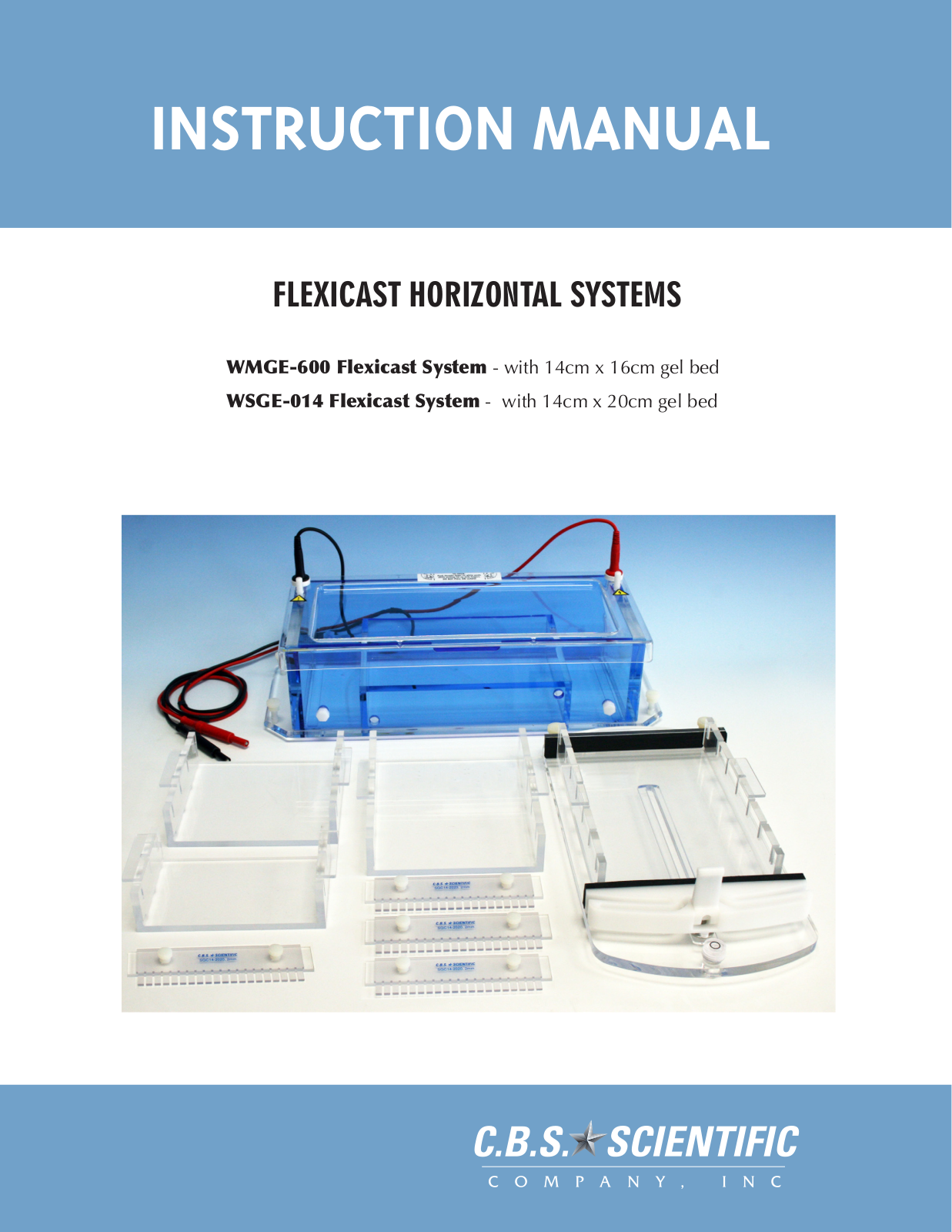 C.B.S. Scientific WSGE-014 User Manual