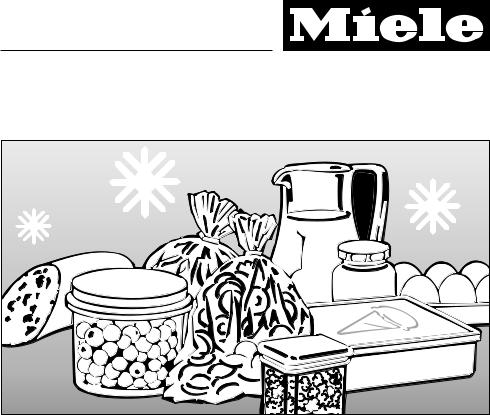 Miele KF 9712 iD Instructions Manual