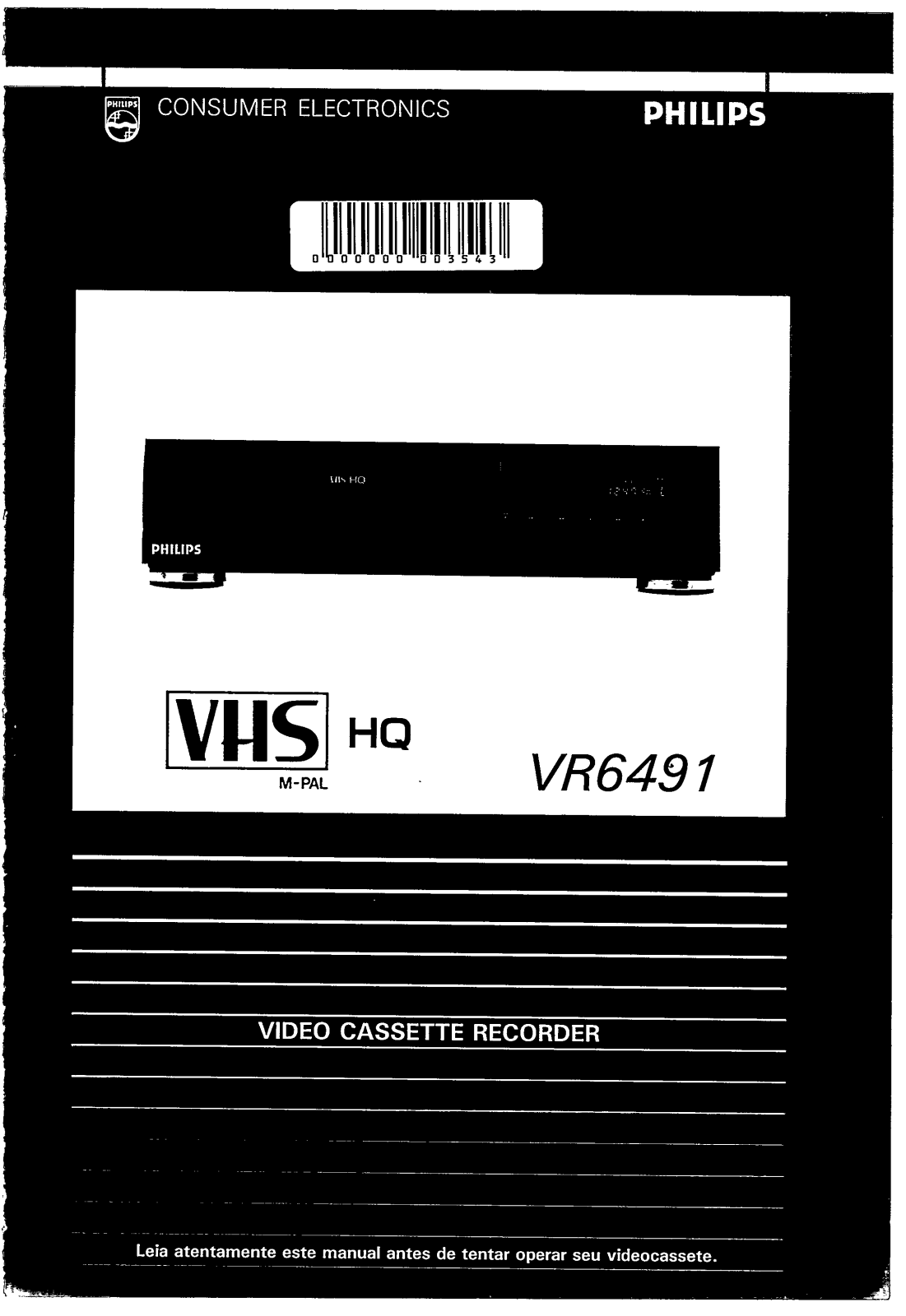 Philips VR6491 User Manual