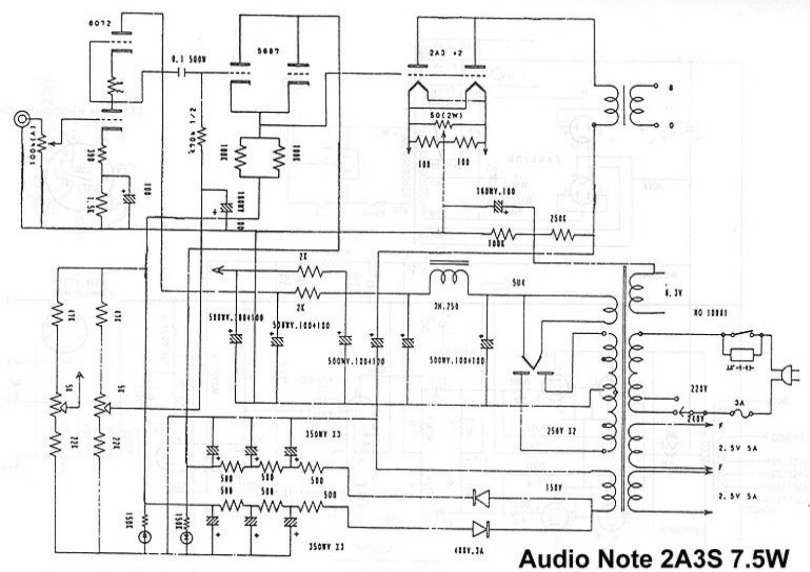 Audio Note 2A3S Schematic - ManualMachine.com