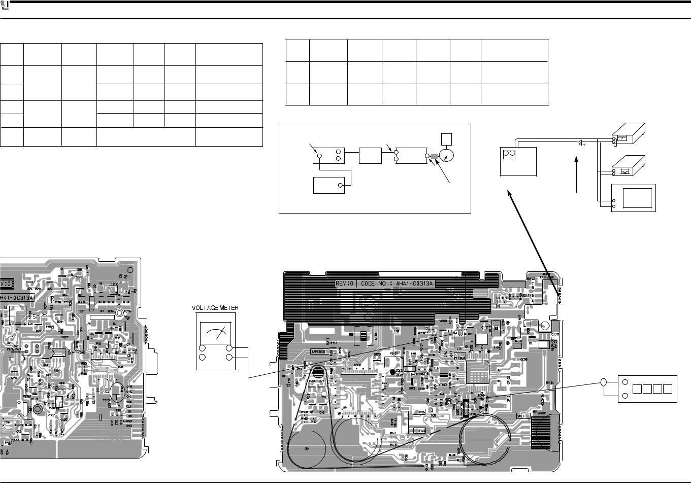 SAMSUNG MY-N9500, MY-650, MY-N350 Alignment and Adjustments