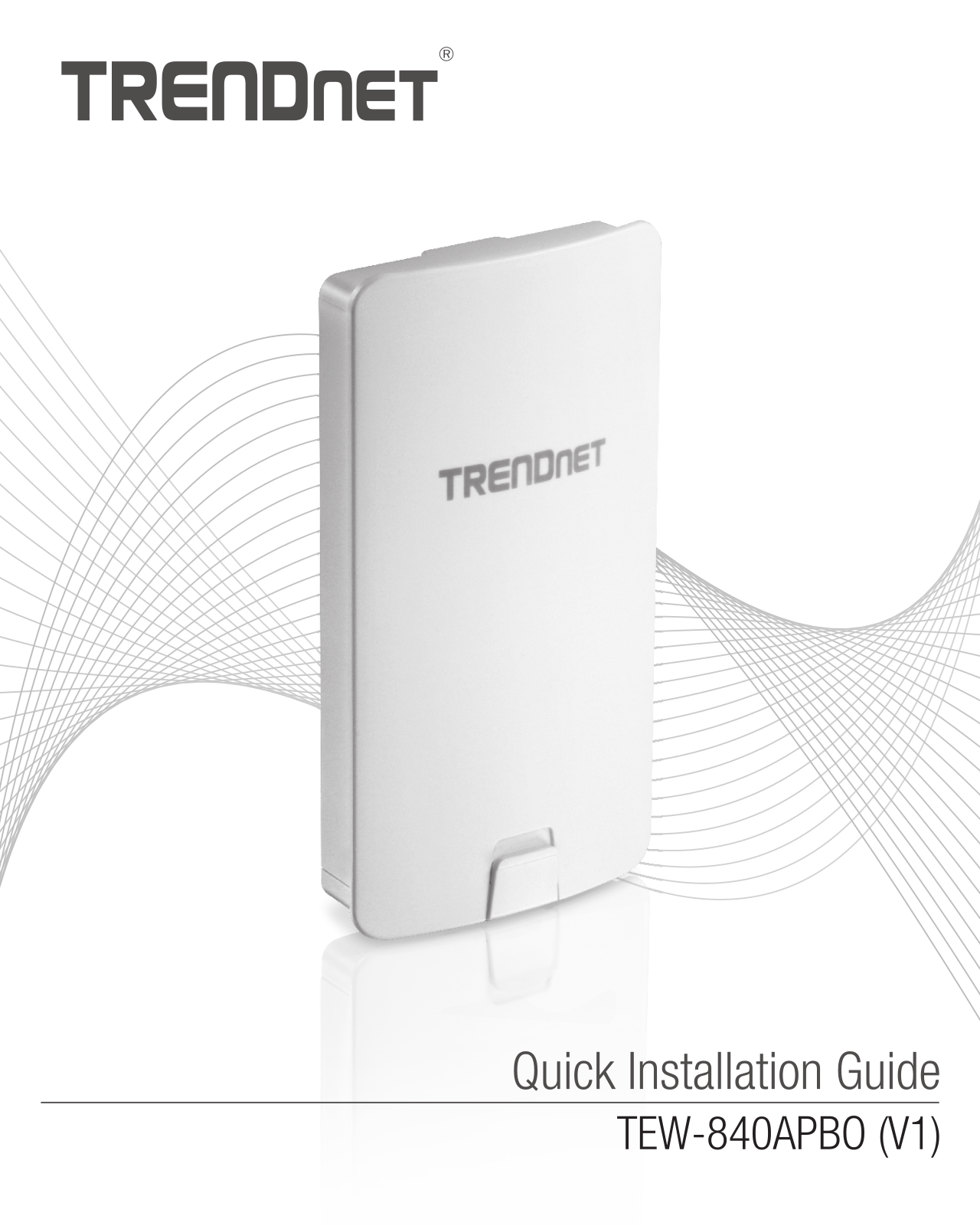 TRENDnet TEW-840APBO Installation Guide