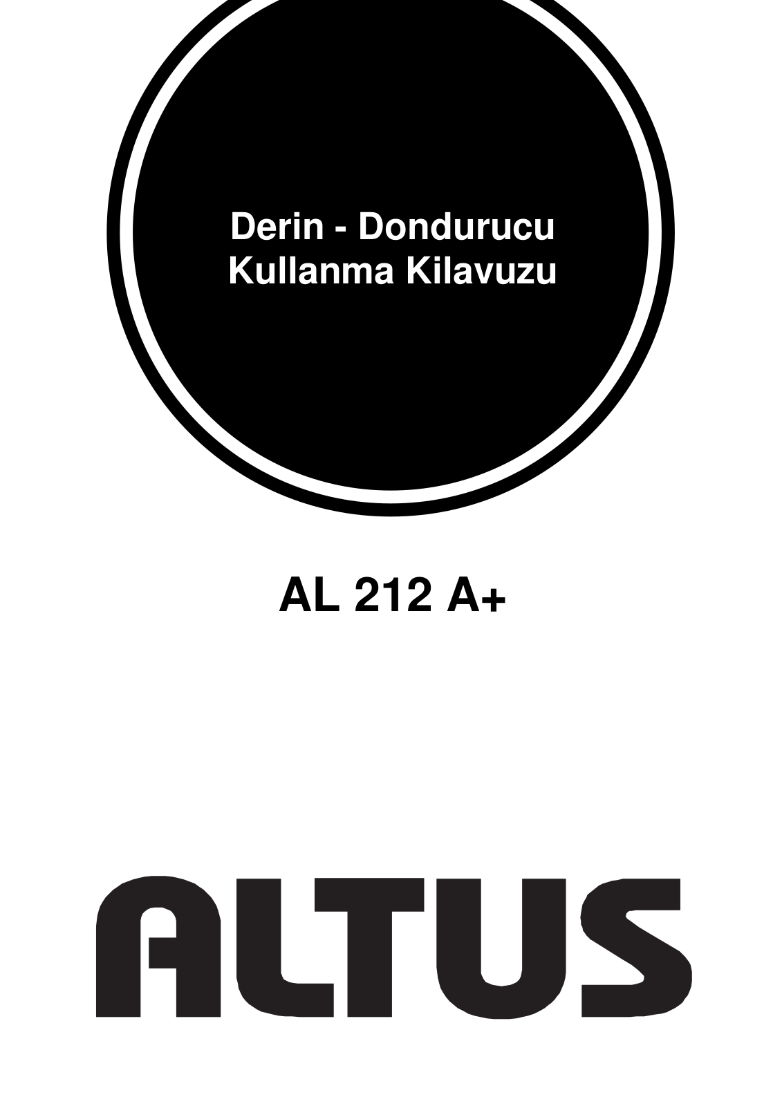 Altus AL 212 A+ User manual