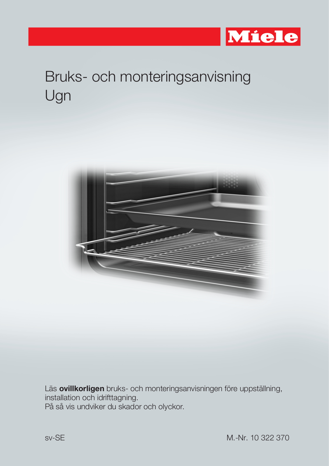 Miele H6167BP, H6267BP assembly instructions