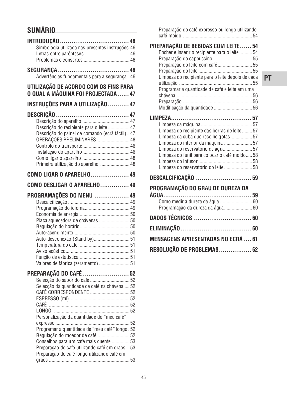 Delonghi ESAM 6700 Instructions Manual