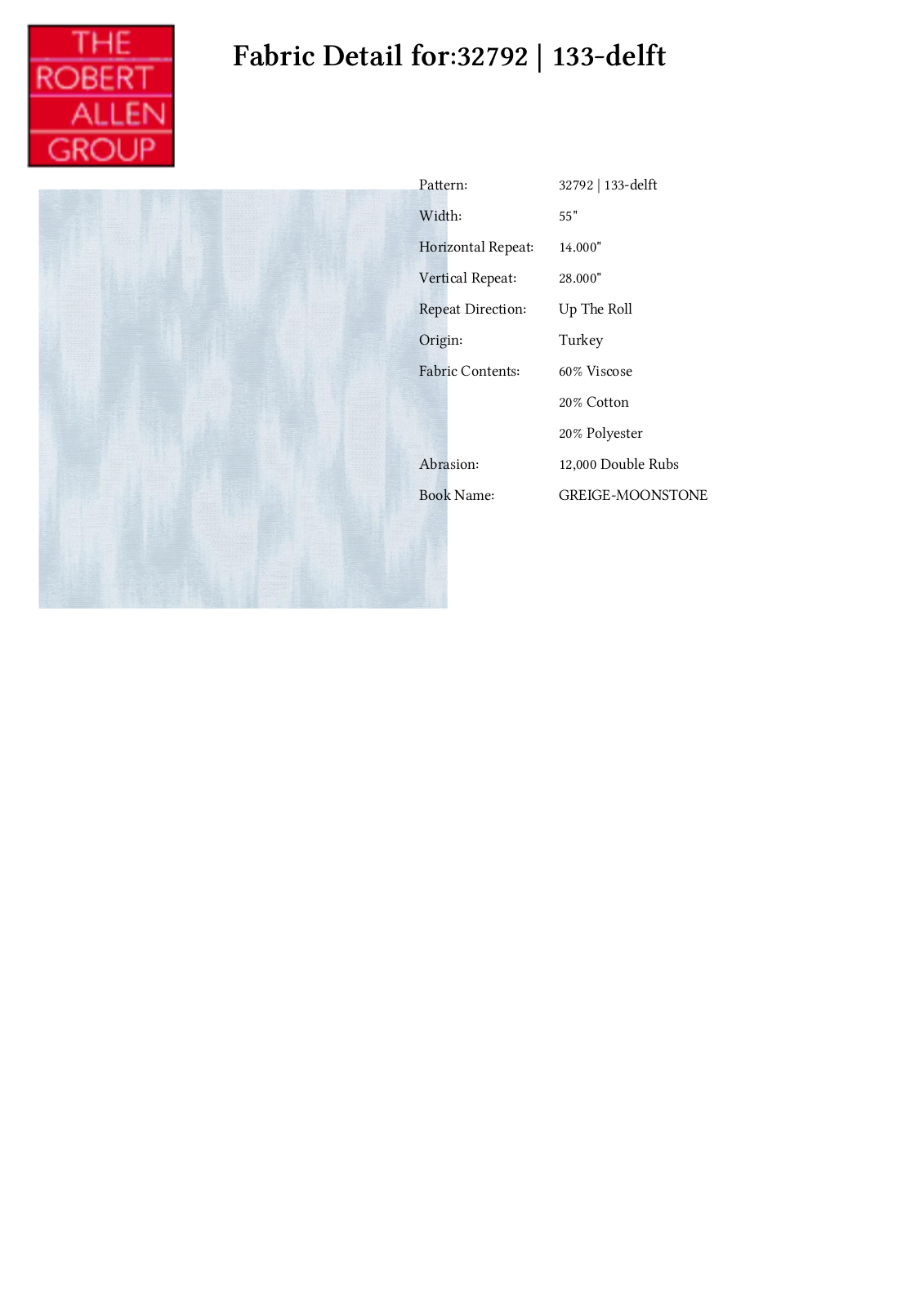 Duralee CRAL6319 Specifications - ManualMachine.com