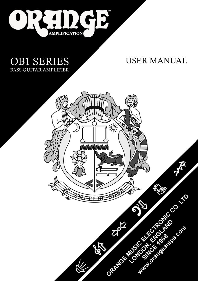 Orange OB1-300, OB1-500 User Manual